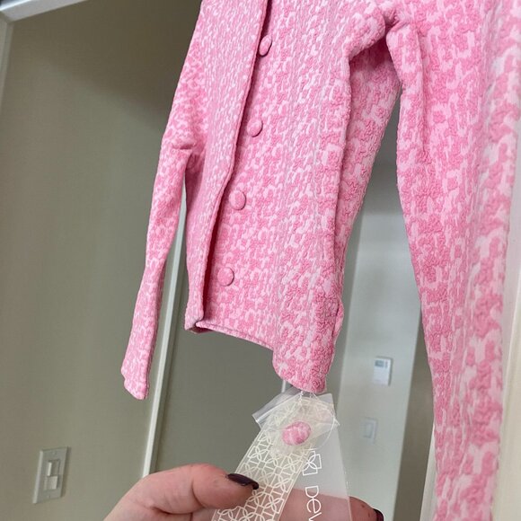 Devon Windsor Sasha jacket in Bubblegum- NWT Size Large - Picture 3 of 15